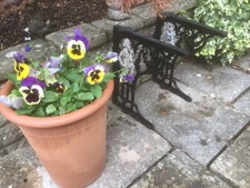 Antique Cast iron Mid Section Decorative Bench Supports