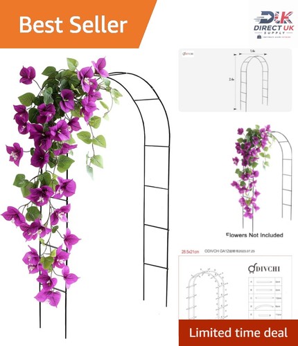 Versatile black steel garden - black,