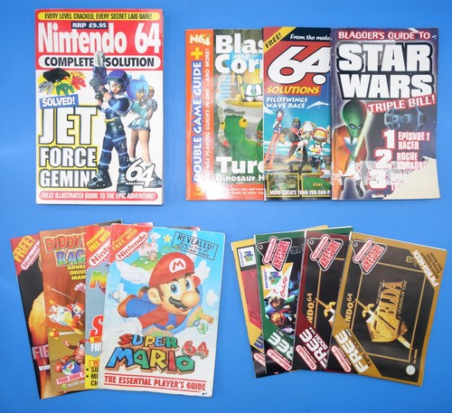 Nintendo tip books n64 - tip,