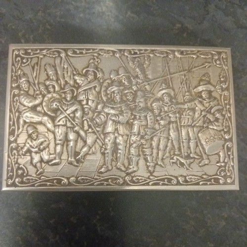Handcrafted metal box - handcrafted,