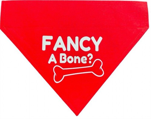 Dog bandana fancy bone - bandana, *