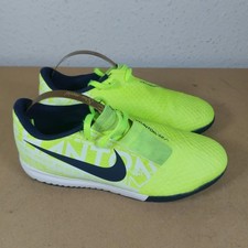 Nike phantom vnm Trainers shoes astro turf yellow size UK 3 Used