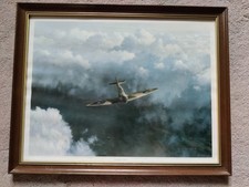 Gerald Coulson Evening Flight Framed and Glazed Print