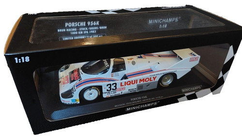 Minichamps porsche 956 - minichamps, 1/18