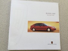 ROVER CARS Sales Brochure