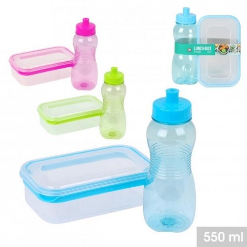 Clear lunch box drinks - &, water