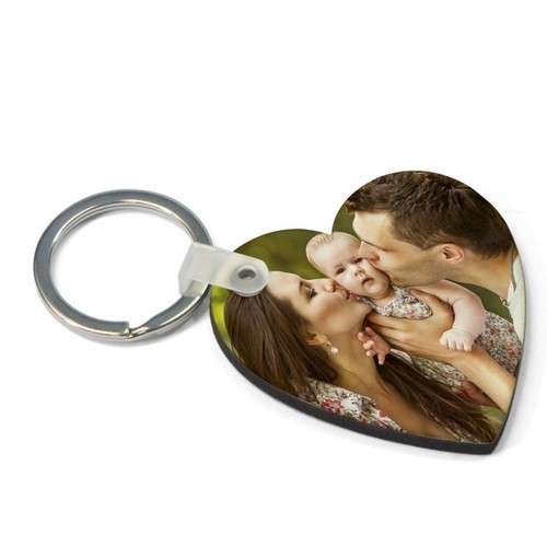 Personalised two photo heart - photo,
