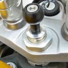 17.5-20.5mm Motorcycle Bike Fork Stem Yoke Mount use with TomTom Rider 410