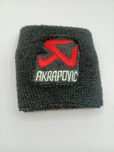 Black white red akrapovic - white,