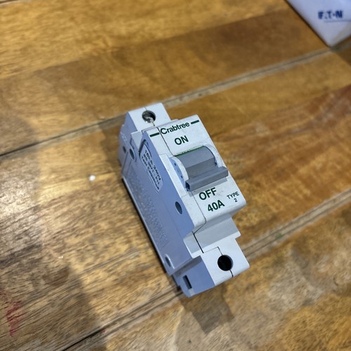 Crabtree polestar 40a type - crabtree,