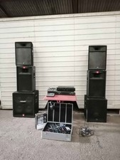 Party Sound System DJ set up