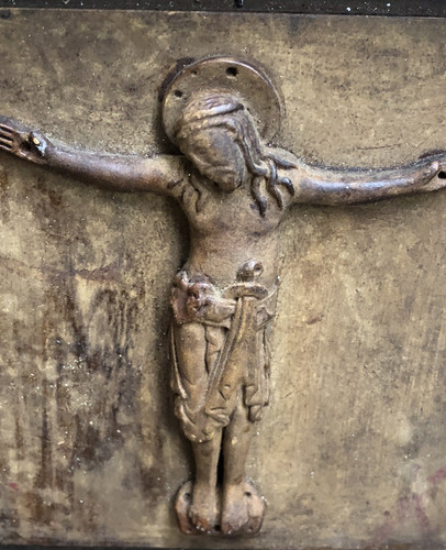 Vintage jesus figure crucifix - jesus,