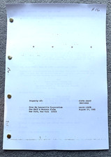 Dune (1984) Film Screenplay/