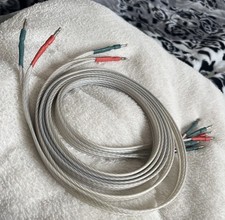 Qed silver anniversary wire - silver, bi-wire