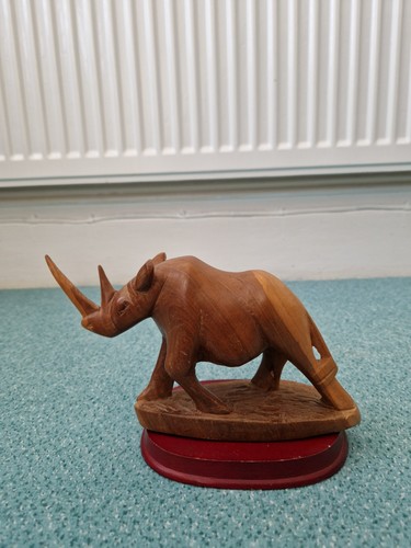 Vintage hand carved wooden - hand,