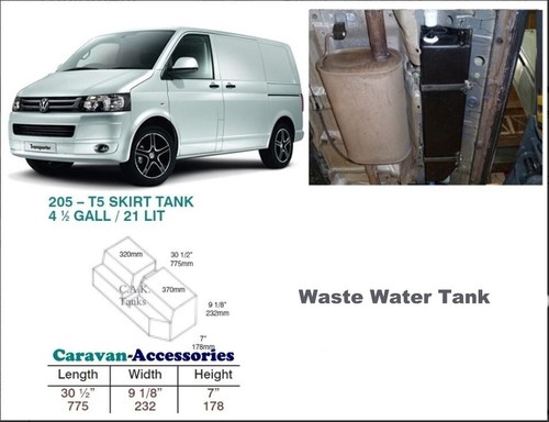Waste water tank - tank, 21l