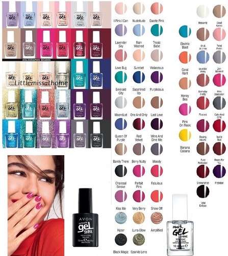 Avon gel shine - avon, nail