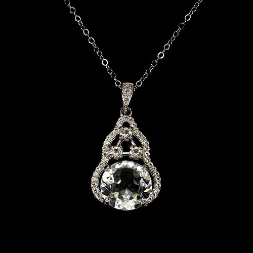 Summer 925 silver necklace - summer,
