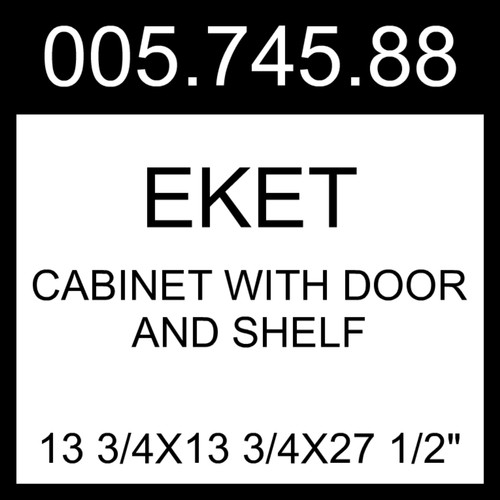 Ikea eket cabinet with - eket,