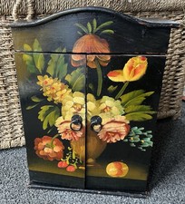 Antique tole painted lacquered - antique,