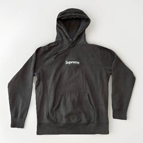 Supreme black box logo hoodie - supreme,