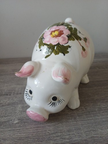 Kitsch ceramic floral - ceramic,