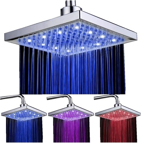 Inch square led shower head - shower,