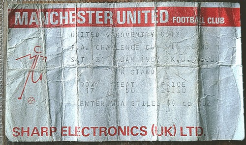 Manchester united coventry - manchester,