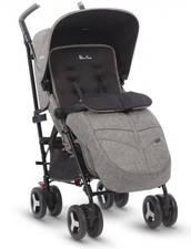 SILVER CROSS REFLEX FOOTMUFF / COSYTOES BROMPTON / GREY STROLLER PUSHCHAIR