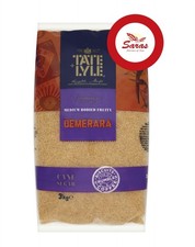 Tate & Lyle Pure Demerara Sugar – 3 kg Bag (Pack of 1, 2 & 4)