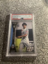 2020 Epoch J-League Kaoru Mitoma Rookie RC PSA 9 Brighton