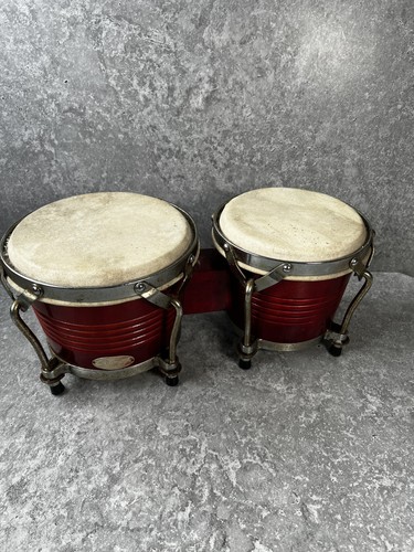 Stagg bongo drums - drums, red