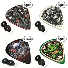 6 Pcs 0.71mm Plectrum Guitar
