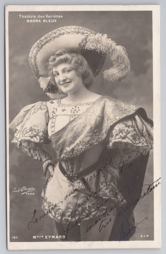 Postcard antique signed c1905