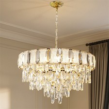6 Tiers Crystal Chandelier