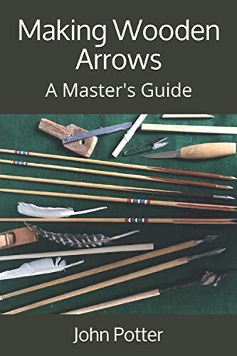 Making wooden arrows - making, a