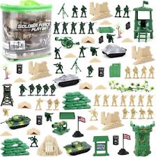 DeAO 100 Piece Military Play