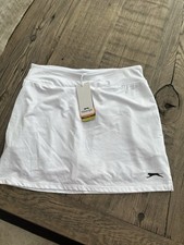White Slazenger Tennis Skort Size age 13 eu 158cm - BNWT