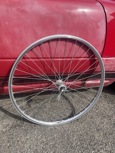 Retro wheel halo white - wheel, 26