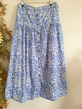 Joules Maeve Button Front Blue