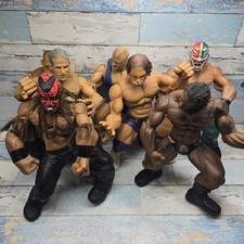 2005 JAKKS WWE WORLD WRESTLING RING GIANTS BUNDLE x7  Summer slam  Boogie man