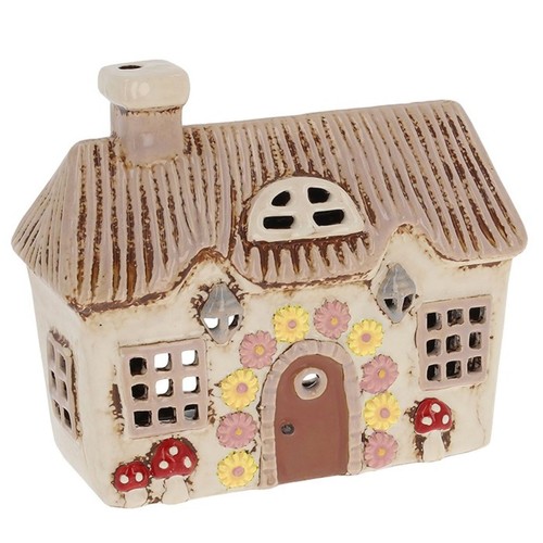 Village pottery small daisy - pottery,