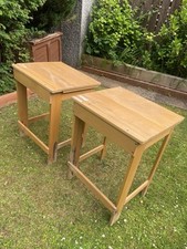 Vintage Wooden Exam Desk