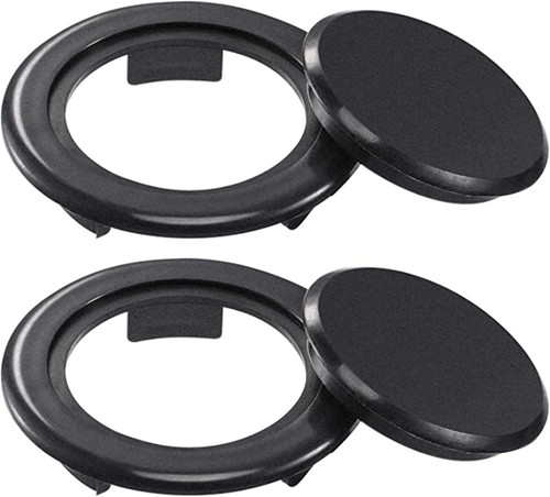 Black pvc quadrant - black,