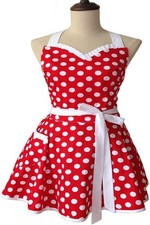Sweetheart Retro Apron | Polka