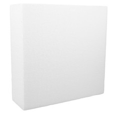 Smooth Large Foam Cube Blank Block for Craft Making Foam Decoration