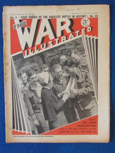 The war illustrated magazine - war,
