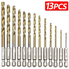 13PC HSS TITANIUM COATED DRILL