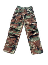 Combat Trouser USA M65 Style Pant Woodland Camo StoneWash Cotton SR 6-Pocket New