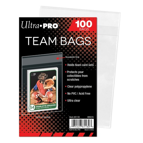 Ultra pro team bags - pro, resealable
